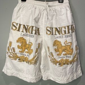 Singhai lager beer party shorts